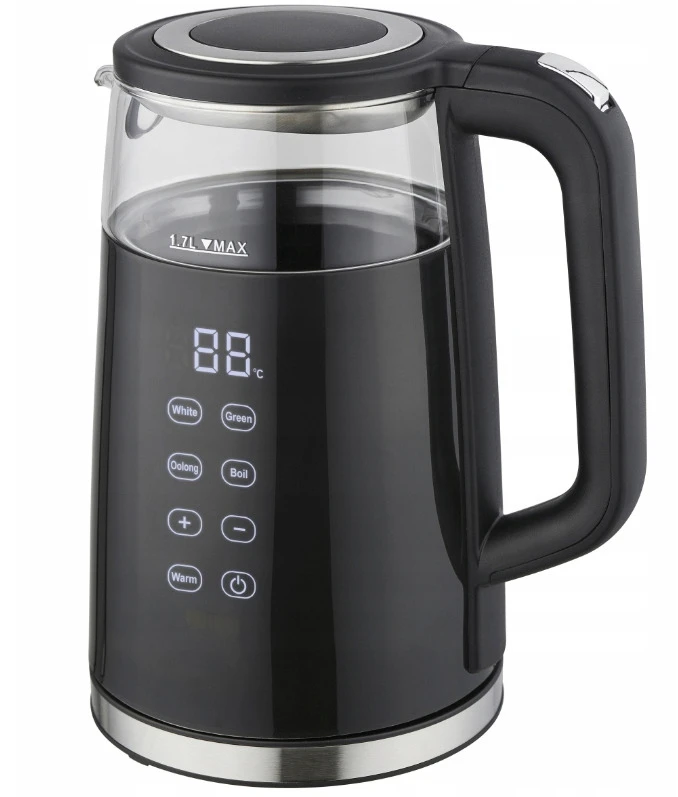 Kamille Virdulys THI Virdulys Szklany 1710 Juodas 1.7 L 2200 W
