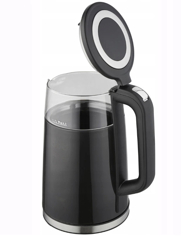 Kamille Virdulys THI Virdulys Szklany 1710 Juodas 1.7 L 2200 W