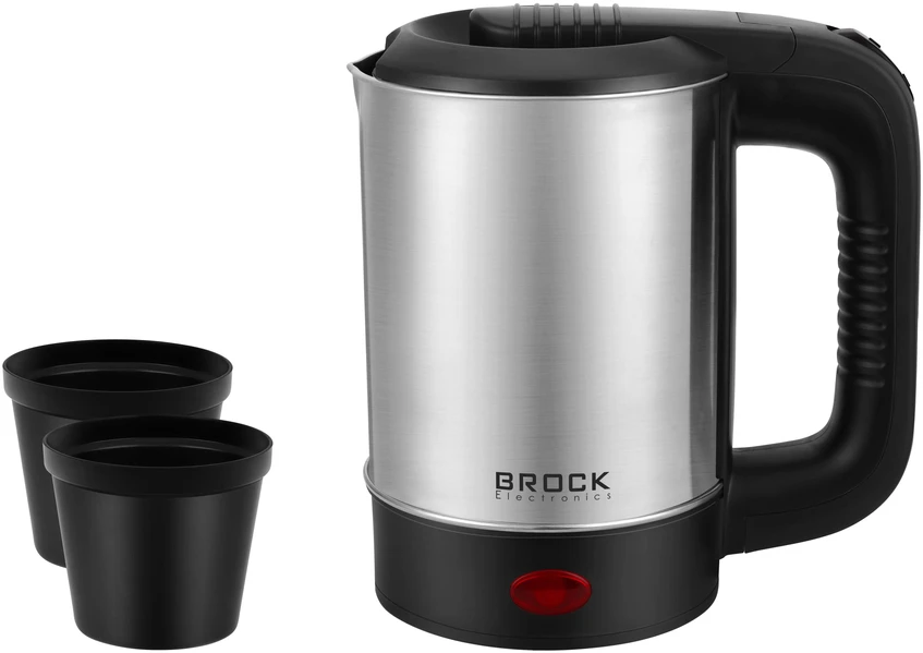 Brock elektrinis kelioninis virdulys 0.5l 500W su 2 puodeliais WK0903S