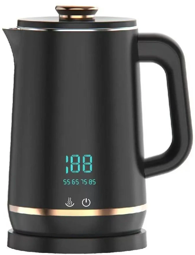 Elektrinis virdulys su jutikliniu ekranu ir temperatūros reguliavimu, 1,8 l, 1500 W, 71232, ELITE