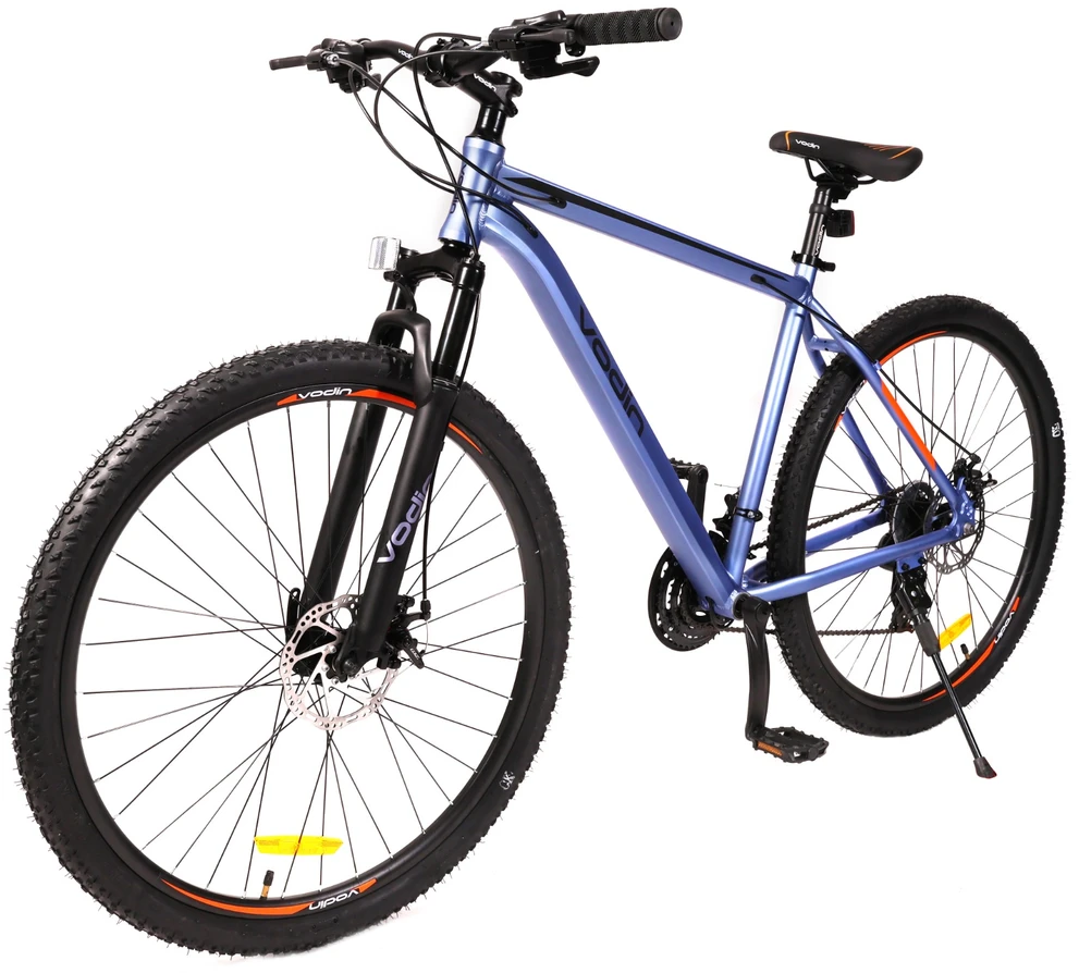 Mountain Kalnų dviratis TopVelo Vodin XC 4.2 su diskiniais stabdžiais Shimano (29", rėmas 20", šviesiai pilkas)
