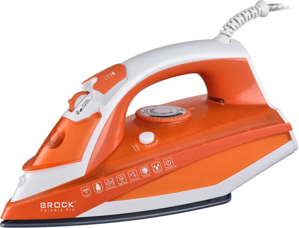 BSI 5503 OR Garinis lygintuvas BROCK BSI 5503 OR, 2600W