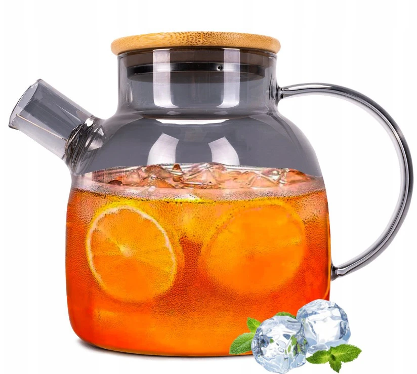 Kamille Stiklinis arbatinukas arbatai ir žolelių užpilams ruošti, 1,5 l, 9029M, „Camille“