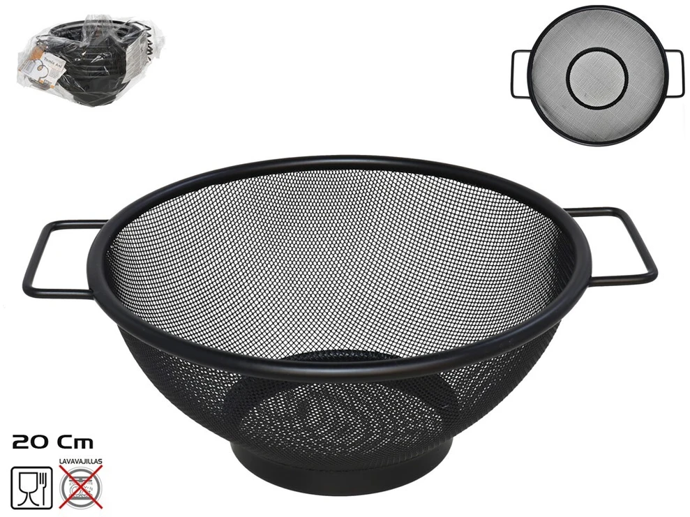 Kiaurasamtis su rankenomis 20 cm, 9 x 24,5 x 20 cm, KITCHEN&GO