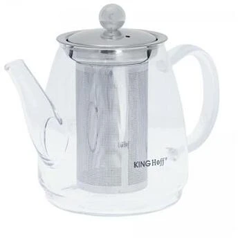 King Hoff Zaparzacz Stiklinis infuzeris su sieteliu, 0,60 l Kinghoff