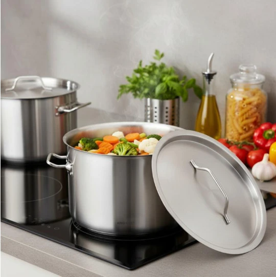 King Hoff Puodas Gastronorm puodas, nerūdijantis plienas, skersmuo 40cm, 32l, kinghoff, kh-2026