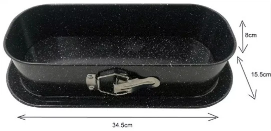 King Hoff Kepimo forma, 34,5x15,5 cm, KH 1785, „Kinghoff“