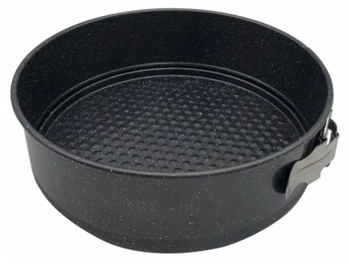 King Hoff Tortownica, Torto forma, juodas marmuras, skersmuo 26cm, kinghoff