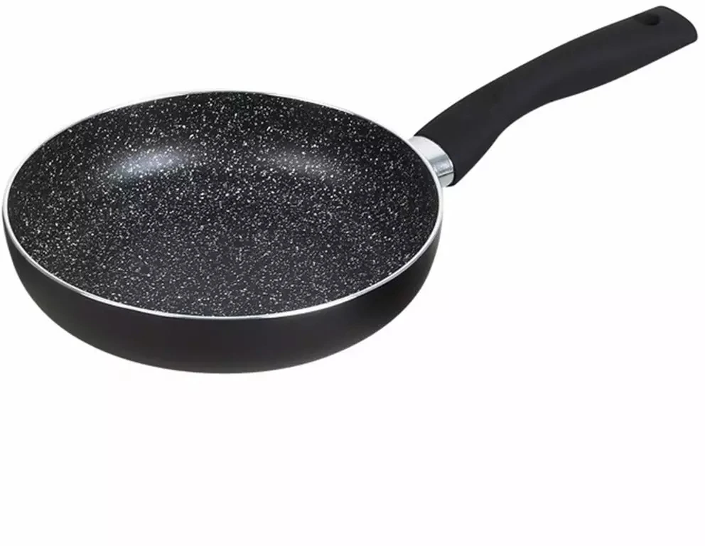 King Hoff Keptuvė Keptuvė, skersmuo 20cm, aliuminio, juodo marmuro kinghoff