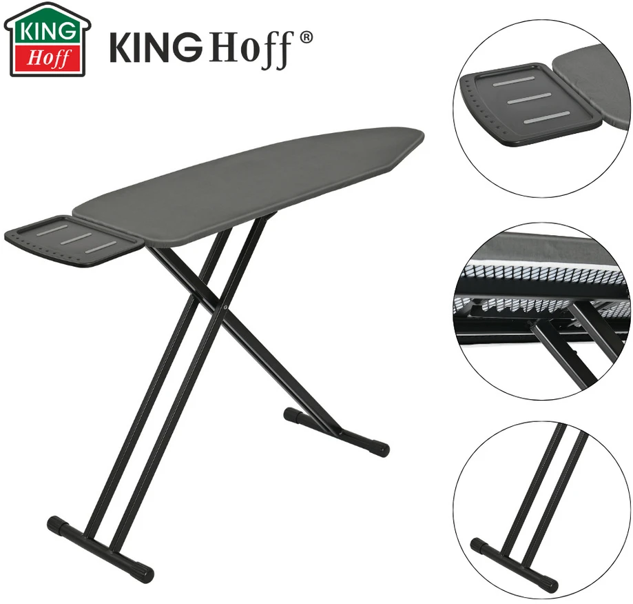 King Hoff Lyginimo lenta su stovu, 122 × 38 cm, 7 aukščio reguliavimo lygiai, KINGHOFF, KH 1940