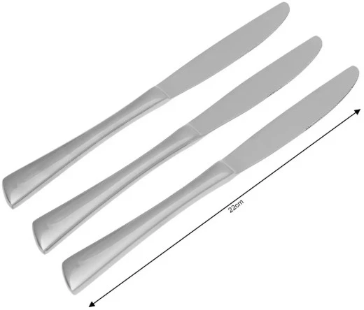 King Hoff Stalo peilių rinkinys, 3 vnt., 21 cm, plienas, Kinghoff KH 1339