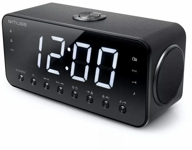 Muse | Clock radio | M-192CR | Juodas