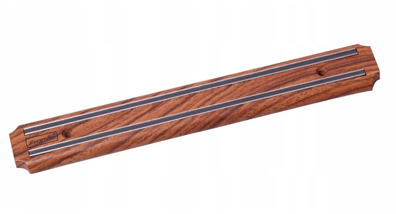 Tamsiai rudos spalvos peilių laikiklis 34 cm KAMILLE 1054