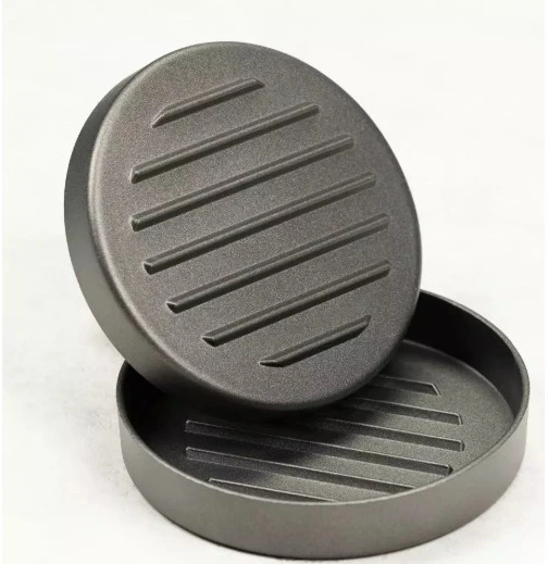 King Hoff Praska Kinghoff mėsainių presas, aliuminis, skersmuo 12 cm