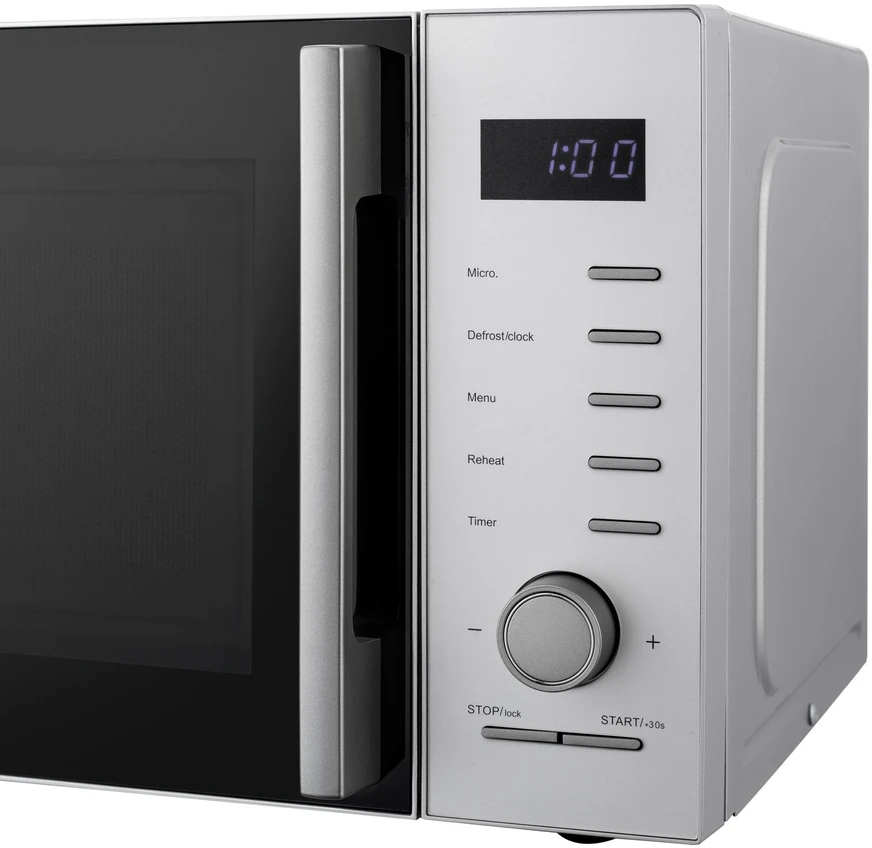 Mikrobangų krosnelė Daewoo KOR 25RBS, skaitmeninis valdymas, 25 l, 850 W, 5 galios lygiai