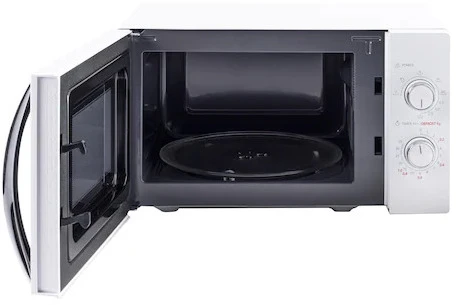 Mikrobangų krosnelė Toshiba MWP MG20PWH, 20 l, 700 W, su mechaniniu valdymo skydeliu, 5 galios lygia