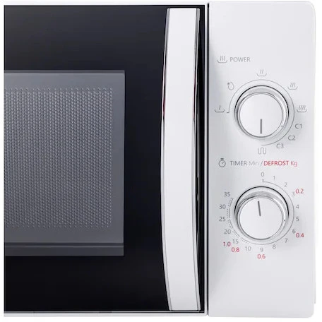 Mikrobangų krosnelė Toshiba MWP MG20PWH, 20 l, 700 W, su mechaniniu valdymo skydeliu, 5 galios lygia