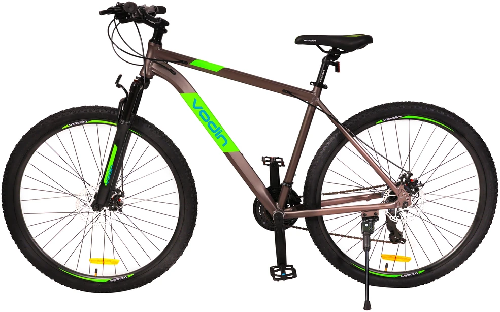 Mountain bike TopVelo Vodin XC 4.2 Disc Brake Shimano (29", frame 20", dark žalias)
