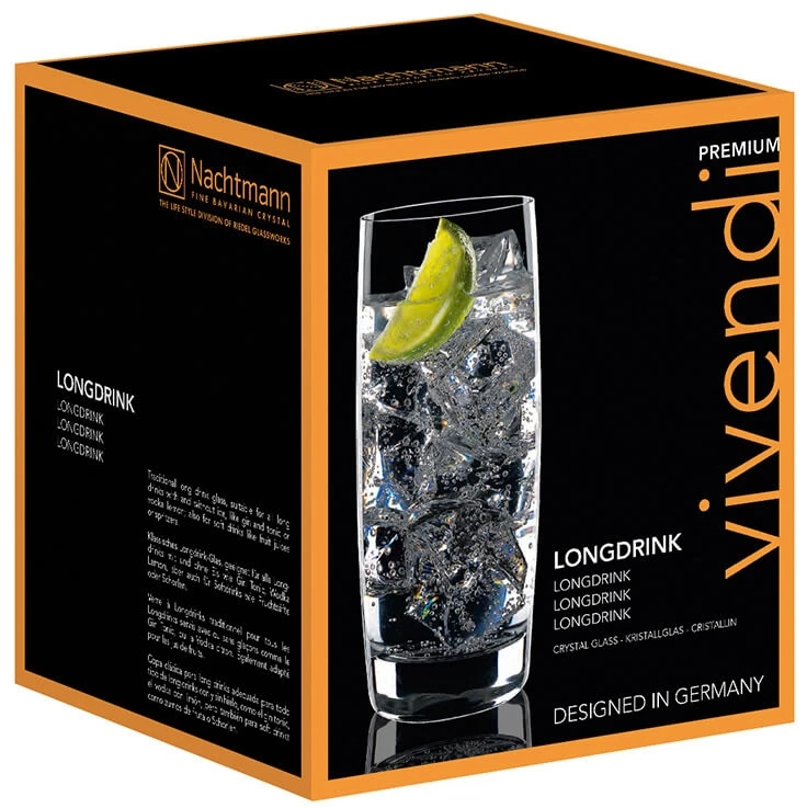 NACHTMANN 92041 Stiklainių rinkinys, 4 vnt., 413 ml