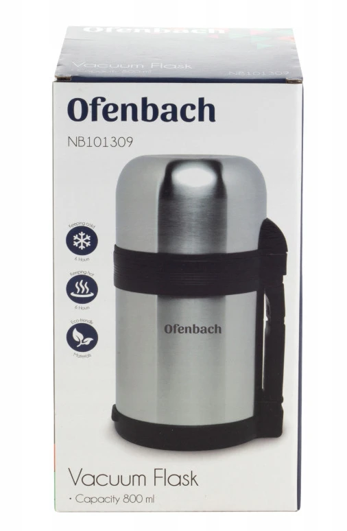 Nerūdijančio plieno maisto termosas 800 ml, 101309, OFENBACH
