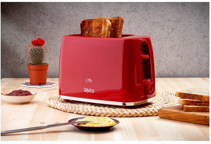 Oliver Voltz Daisy 5OV51440WR, skrudintuvas, 700 W, 6 nustatymai, raudona