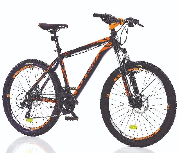 Orange City bike TopVelo CORELLI FELIX 1.2 (Wheel size: 24, Frame size: 12) Juodas / Oranžinis-pilka