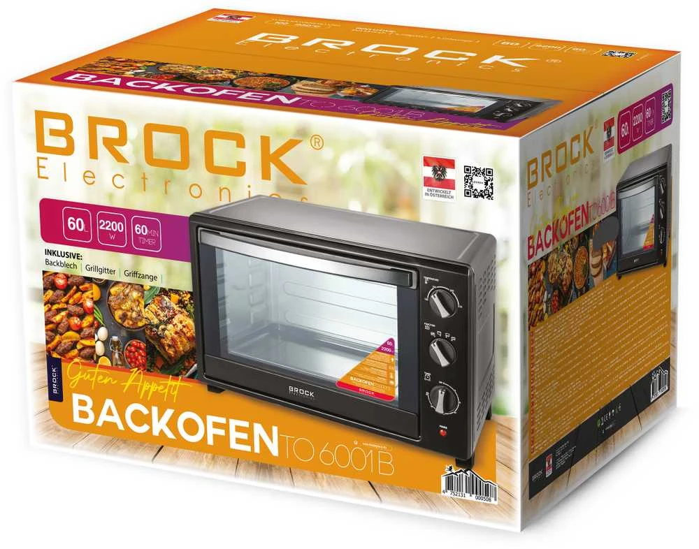 Brock TO 6001 B elektrinė orkaitė