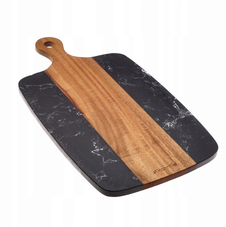 Pjaustymo lentelė medis + plastikas 40 × 22 × 1,3 cm, 10081, KAMILLE