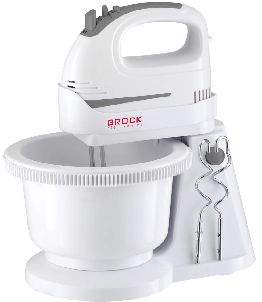 Brock elektrinis mikseris su dubeniu 300W HMB3009WH