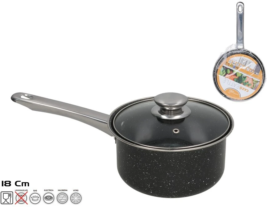 Kitchengo Puodas GRANITE 18cm 2.0L Nepridegantis