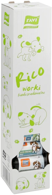 RICO biologiškai skaidūs maišeliai, 5 l, 40 vnt., 7.5 x 4.5 x 4.5, 00768, Simple Solution