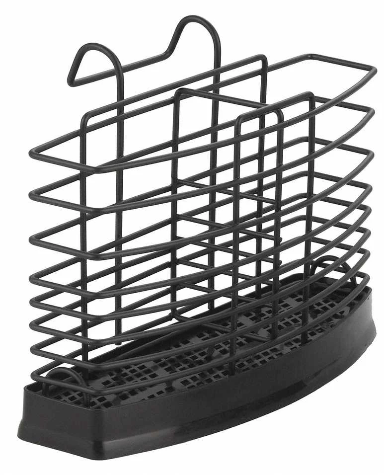 Rosberg 55R53003DB stalo įrankių laikiklis, 20,7 × 9,5 × 15,2 cm, juodas