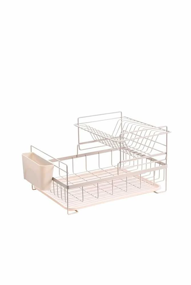 Rosberg 5R53000PBG, indų džiovyklė, 2 lygiai, 45x32,5x27,3 cm, kreminė
