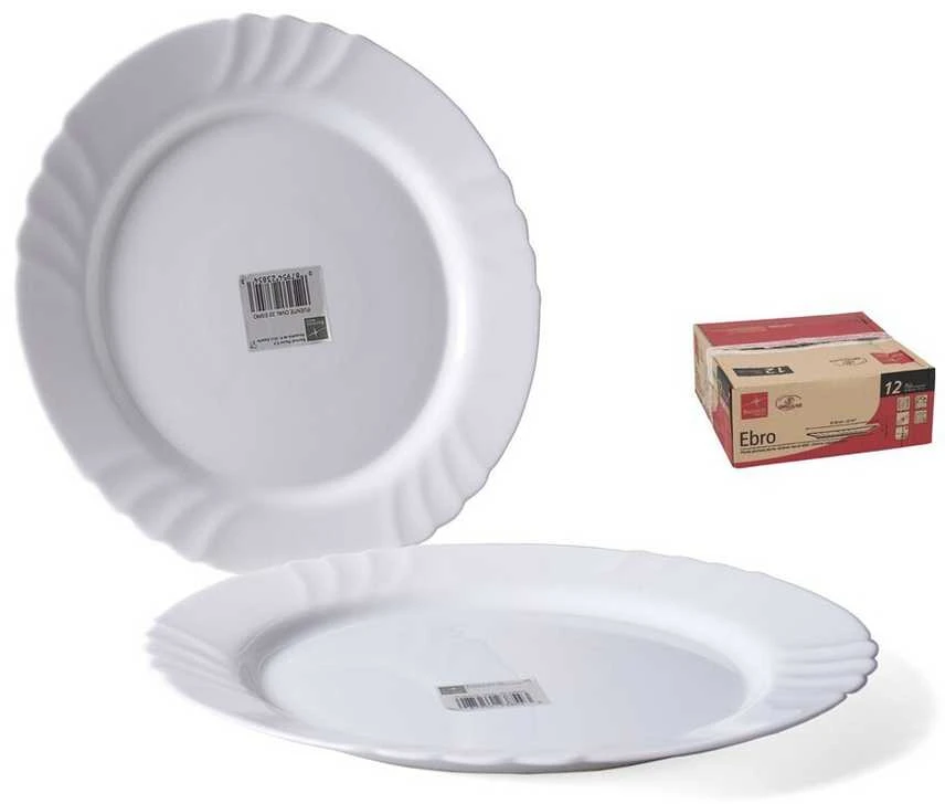 Bormioli Rocco BORMIOLI Serviravimo Lėkštė Ebro Apskritas (ø 32 x 2,6 cm) (2,6 x 32 cm)