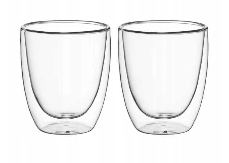 Kamille dvigubo stiklo stiklinių pora 300 ml