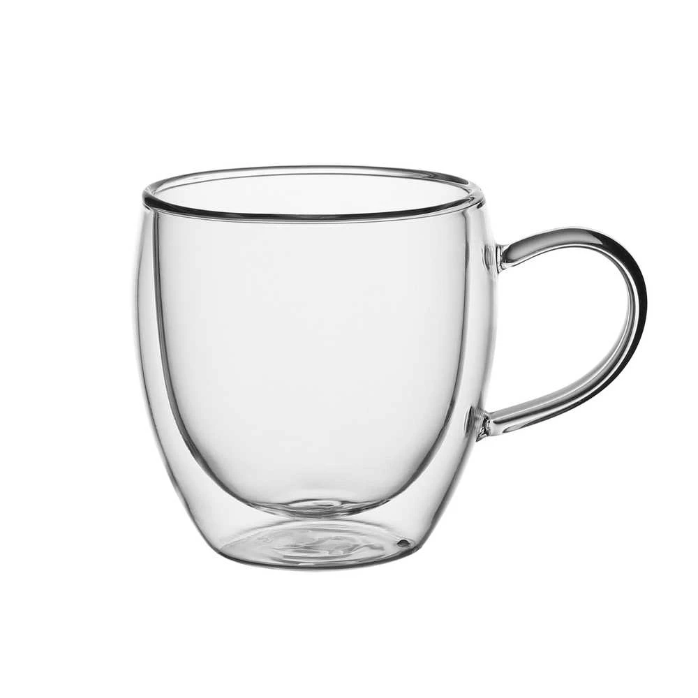 2 dvigubų sienelių stiklo puodelių rinkinys 250 ml, 9010, Kamille