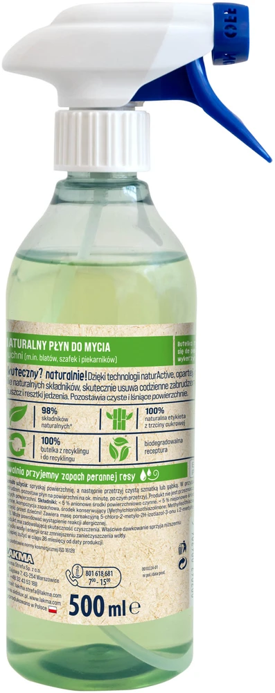 SIDOLUX ECO virtuvės valiklis, 500 ml. 8 vnt. dėžėje.