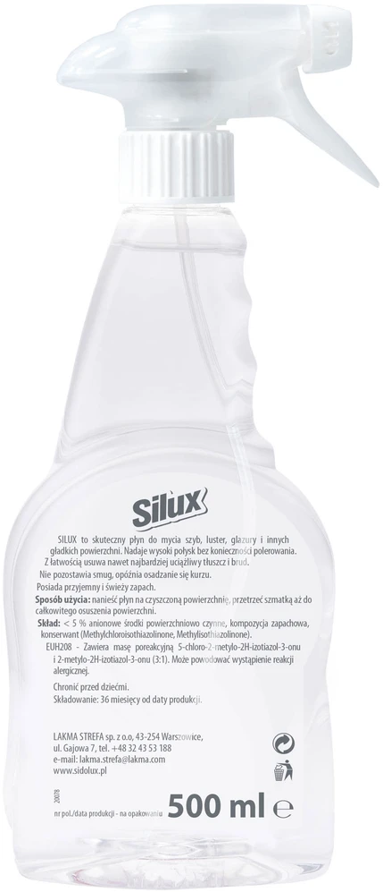 SILUX CLASSIC langų valiklis, 500 ml. 10 vnt. dėžėje.