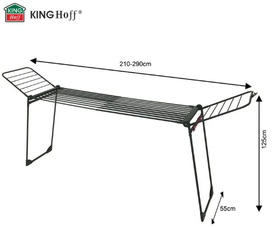 King Hoff Džiovintuvas Kinghoff Kh-2045 drabužių džiovintuvas