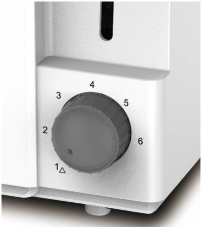 Skrudintuvas, 700W, 2 riekėms, Balta, 55R51440FW, Rosberg