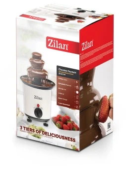 Šokolado fontanas Zilan ZLN 2144 Baltas, 30W, talpa 200 ml