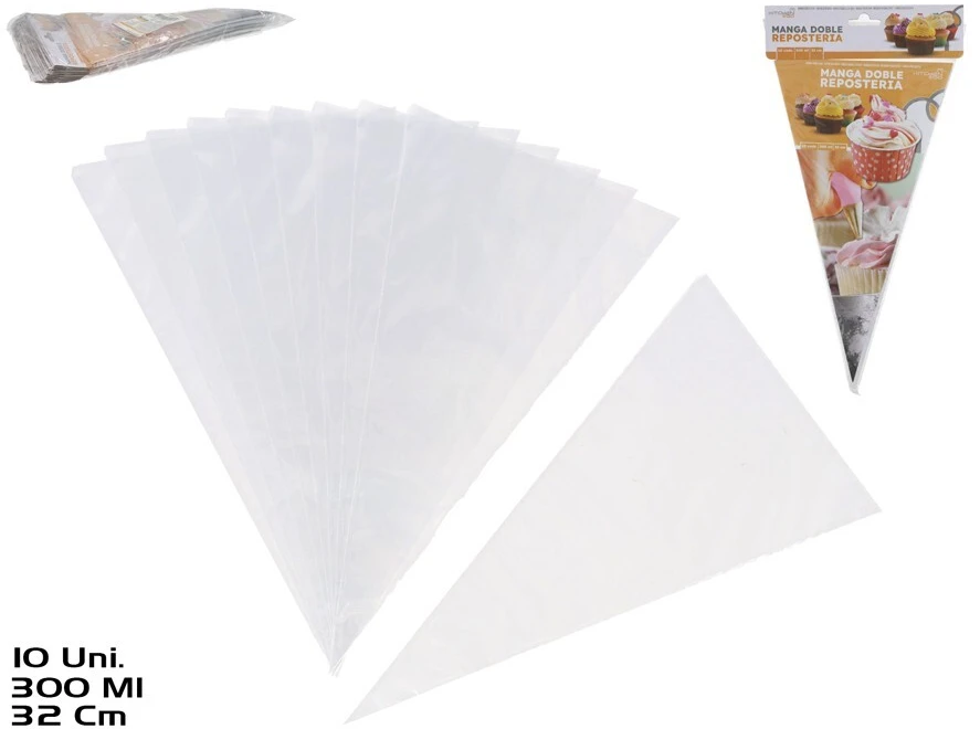 Lumarko Worki do dozownika cukierniczego 10gb x 300ml 36x19x1cm KITCHEN&GO