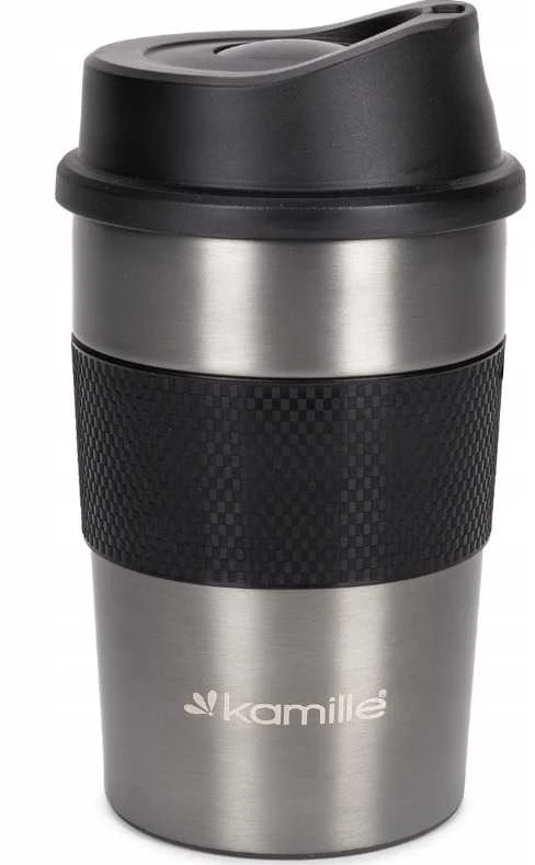 Termosinis puodelis 360 ml (tamsiai pilkas), 2150, KAMILLE