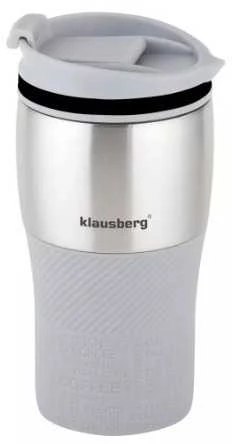 Puodelis Terminis puodelis, pilkas, 320 ml Klausberg