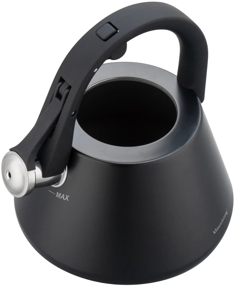 Tradicinis virdulys 2,5 l, juodas, Klausberg, KB 7948