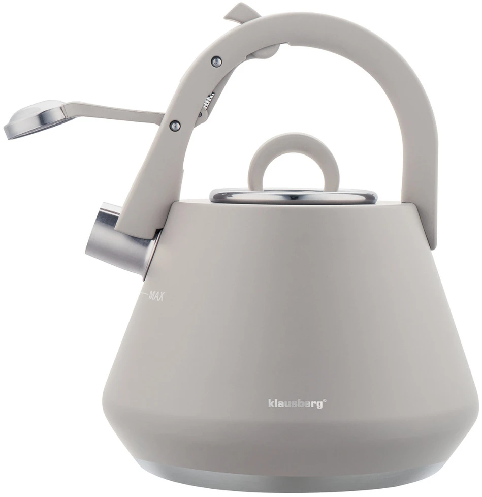 Tradicinis virdulys 2,5 l, pilkas, Klausberg, KB 7949
