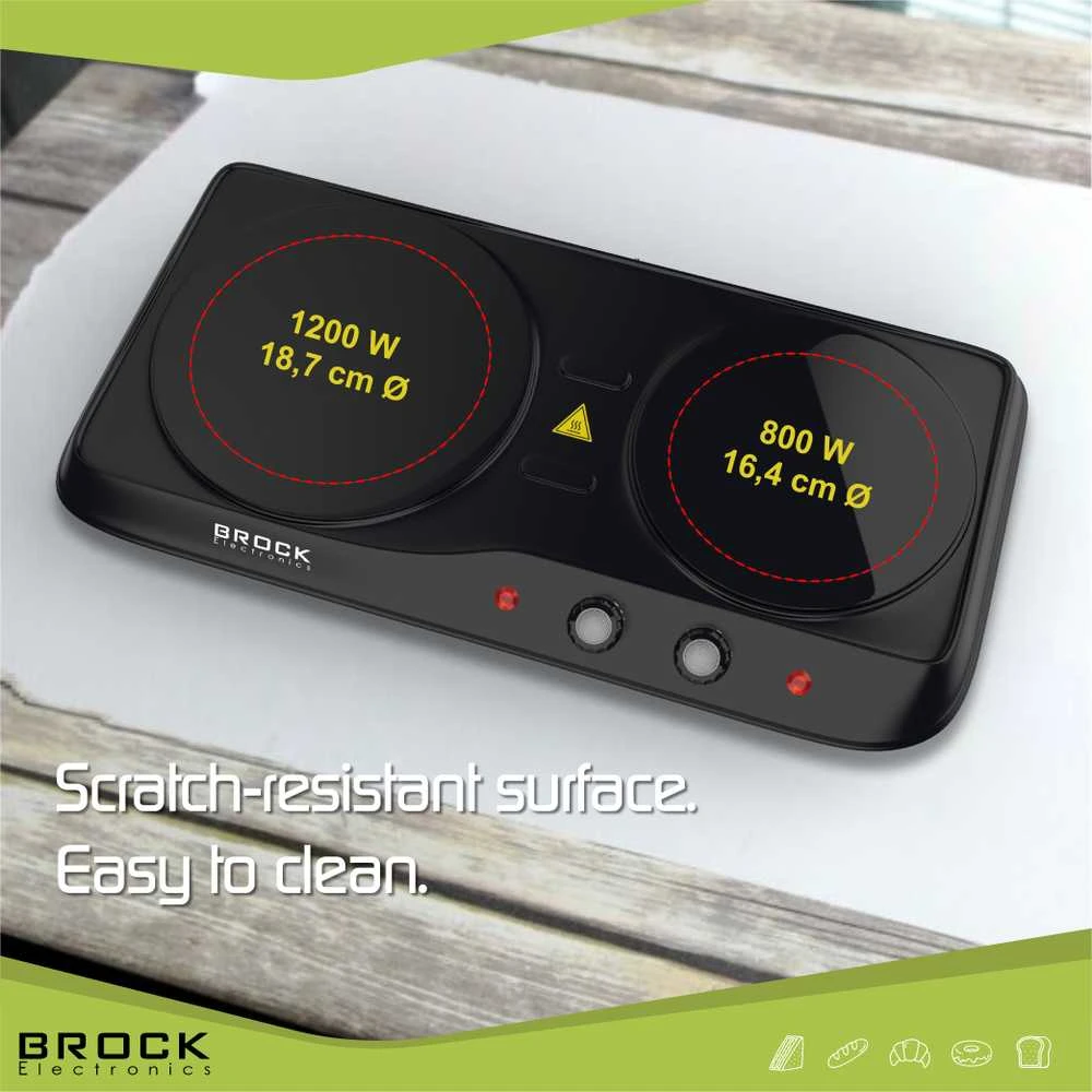 Infraraudonųjų spindulių viryklė Brock HPI 3002