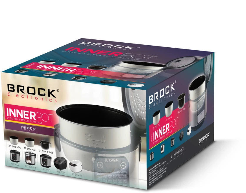 Vidinis konteineris BROCK IP 5104 CC (skirtas MC 5104) 5L