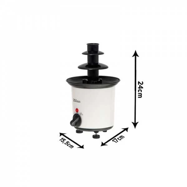 Šokolado fontanas Zilan ZLN 2144 Baltas, 30W, talpa 200 ml