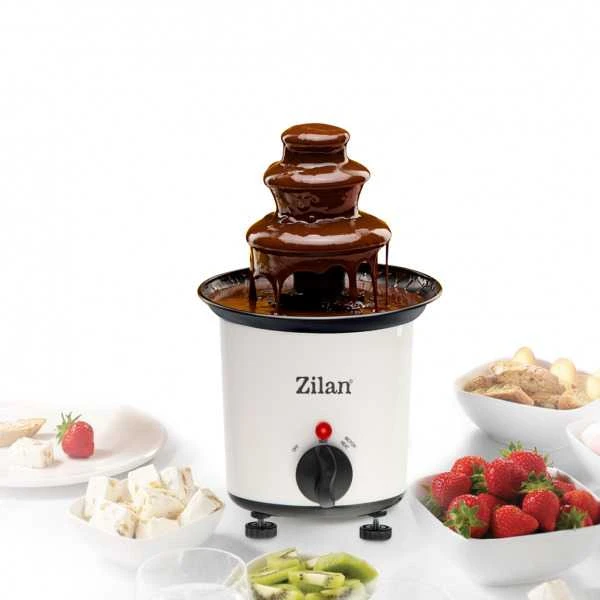 Šokolado fontanas Zilan ZLN 2144 Baltas, 30W, talpa 200 ml